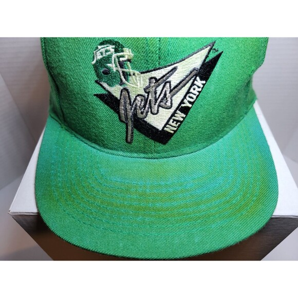 Vintage New York Jets American Needle Retro Helmet Snapback Hat Cap Wool NFL 90s - Picture 2 of 14